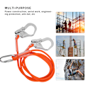 Miniatyrbild 8 av 8: Högbelastande Flipline med stålkärna för träklättring, justerbar skärbeständig arboristsnodd, överlägsna och säkra universalrep för