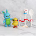 Miniatyrbild 5 av 5: Toy Story Woody Tris Buzz Lightyear gaffel Big Duck Rabbit Brothers
