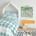 Miniatyrbild 4 av 5: 1 Set Magnetisk Belöning Beteende Syssla Diagram för Barn Magnetisk Bred Kalender med Whiteboardpennor och Beteenden