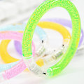 Miniatyrbild 5 av 8: Lysande festfavör, högkvalitativt PVC-material, självlysande LED-armband med justerbar storlek, giftfria vattentäta blinkande lägen för