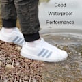 Miniatyrbild 5 av 6: Regnstövlar Skydd Anti-skid Overshoes Silikon Skoskydd Vuxna Skoskydd Anti-slip Skoskydd för Vuxna