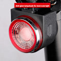 Miniatyrbild 8 av 8: Smart Cykel Baklampa med Rörelsesensorlarm, Automatisk Bromsljus Förbättrar Säkerheten, USB-Uppladdningsbar, IPX4 Vattentät för Oöverträffad Cykelupplevelse