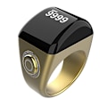 Miniatyrbild 1 av 5: Smart Ring, Digital Tasbih Finger Counter med OLED-skärm, Vattentät, APP-stöd Counter Smart Ring 20mm