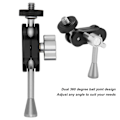 Miniatyrbild 8 av 8: Trippelledad Versa Magic Arm för Universell Montering, Stensäker Support Aluminiumlegering Magic Arm med Dubbla 360 Graders Kulleder för Justerbarhet