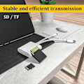 Miniatyrbild 3 av 7: Lightning till SD för iPhone/iPad, minneskortläsare med dubbla kortplatser