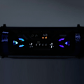 Miniatyrbild 1 av 4: A28 Trådlös Bluetooth Högtalare Rund Cylinder Portabel Stereo Utomhus Stöd USB AUX