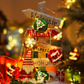 Miniatyrbild 3 av 5: Julgransbelysning, 3 meter 20 LED Batteridriven Julbelysning Inomhusdekoration, Julgranskuleljus för Julfestdekor Style 1