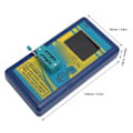 Miniatyrbild 6 av 8: Transistortestare 1,8 tums TFT Färgskärm NPN PNP Autoidentifiering Mosfet Automatisk Kontroll för Testning Detektion Blå