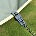 Miniatyrbild 8 av 8: Presenningsklämma Lås Grepp, Kraftigt Grepp För Utomhuscamping, Nylonmaterial Säkerställer Hållbarhet, Vattentät Design Perfekt För Tält, Baldakiner,