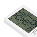 Miniatyrbild 3 av 8: Digital Hygrometer Termometer För Inomhus Utomhus, Rumfuktighetstestare Med Visualiserad Stor LCD-skärm Och Enkel Installation För Hemmakontor