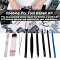 Miniatyrbild 7 av 8: Hållbart precisionsverktyg i rostfritt stål för säker enhetsöppning och reparation av elektroniska enheter, kompakt lättviktsdesign för reparationer på språng