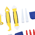 Miniatyrbild 5 av 8: Professionell Fogverktygssats, Hållbar Tätningsskrapa För Effektiva Hemrenoveringsprojekt, Fogverktyg i Plastgummi Med Utsökt Finish