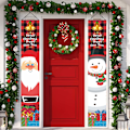 Miniatyrbild 1 av 5: Julbanderoller Veranda Utomhus Julskylt Hängande Dekorationer för Jul Hem Utomhus Inomhus Gård Högtidstema Festtillbehör Dörr Garage Style 2