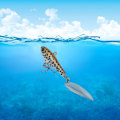 Miniatyrbild 7 av 8: Topwater Fiskeutrustning, Utomhuslivsstil, Ytrörelse Fiskedrag med Supervass Krok, Lättviktsdesign, Livsliknande Simning