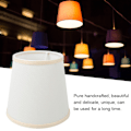 Miniatyrbild 5 av 5: Elegant Dekorativ Lampskärm, Handgjord Hållbar Design Clip-On Lampskärm För Vardagsrum Och Matsal Dekoration, Lämplig För E14 Lamphållare