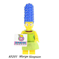 Miniatyrbild 4 av 5: 8 st/set, The Simpsons, Byggklossar Actionfigurer, Fans Samlarobjekt