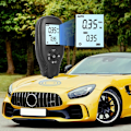 Miniatyrbild 5 av 5: Precision Tjockleksmätare, Icke-förstörande Mätning Färg Tjocklekstestare med Portabel Design för Begagnad Bilfärginspektion, Elektroplätering,