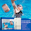 Miniatyrbild 3 av 7: Skyddsfilm för tatueringsvård, vattentät transparent film säkerställer snabb hudreparation, flexibel töjbar självhäftande förband för problemfri användning