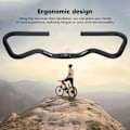 Miniatyrbild 8 av 8: Butterfly-styre, mountainbiketillbehör med ergonomisk design för långdistanscykling, aluminiumlegeringskonstruktion säkerställer hållbarhet och