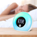 Miniatyrbild 4 av 6: Ljus väckarklocka med Bluetooth högtalare, väckarklocka barn