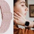 Miniatyrbild 3 av 5: Pack Nylon - Justerbart Nylon Sportband för Fitbit Versa 4/Versa 3/Sense, Andningsbart Ersättningsarmband, Flera Färger