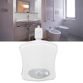 Miniatyrbild 1 av 8: Toalettlampa med Rörelsesensor, Vattentätt Flexibelt PVC-fäste Anpassningsbart till Alla Toaletter, Automatisk På/Av Nattlampa för Badrum, 8 Färgers LED