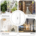 Miniatyrbild 6 av 8: Trådlös Hygrometer Termometer för Apple HomeKit, Temperatur- och Fuktighetssensor med Historisk Dataövervakning, Stöder Siri för Röststyrning