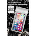 Miniatyrbild 6 av 6: IPX8 Universal Vattentätt Fodral för iPhone 13 Vattentätt Fodral för iPhone 13 14 15 Plus 12 16 Mini Undervatten Mobilskydd Blue L Blue L