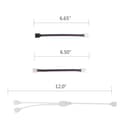 LED-kontakt, Inkluderar 14 L-formade kontakter, 4 LED-remsanslutningar