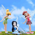 Miniatyrbild 4 av 6: 6st Miniatyr älvor Figuriner Tillbehör, Krukhängare 6pcs