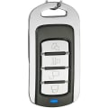 Miniatyrbilde 1 av 5: Elektrisk garasjeportfjernkontroll 433mhz 4-knapps Universal Programmerbar trådløs garasjeportfjernkontroll 433mhz Svart 433mhz