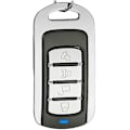 Pikkukuva 1 / 5: Sähköinen autotallin oven kaukosäädin 433mhz 4-painikkeinen universaali ohjelmoitava langaton autotallin oven kaukosäädin 433mhz Musta 433mhz