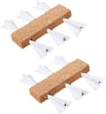 12 stift (i form av ett pappersflygplan), dekorativa stift, cre