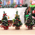 Miniatyrbillede 6 af 6: Julekugler Træ 20cm Mini Juledekorative Træer Juledag De