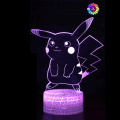 Miniatyrbillede 2 af 6: LED Pikachu Pocket Series Natlampe Visuel Sengelampe Søvn Hjælp