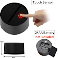 Miniatyrbild 5 av 5: TweetyBird Led Nattljus USB Touch Sensor RGB Dekoration C