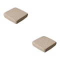 Miniatyrbillede 2 af 5: 1/2/3/5 Vaskbart Støvtæt Betræk Stilfuldt og praktisk Coffee 8cm 2PCS