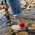 Miniatyrbilde 4 av 6: Verdens mest minimalistiske sko Frigjør føttene dine Høysokker for Beach Non 3