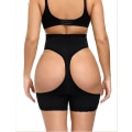 Miniatyrbild 2 av 4: Butt Lifting Byxor Korsett Magkontroll Underkläder Hög midja Bältesspänne Magkontroll Shapewear Dam black XL