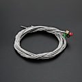 Miniatyrbillede 10 af 11: 4 strenge elektrisk basstreng, 0,4 mm-1,0 mm rustfrit stål elektrisk bas strengeinstrument bas DIY Reparation basdele 5