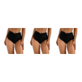 Miniatyrbillede 2 af 5: 1/2/3 Dame badebukser Pool Party Dame badetøj Snorkling Black S 3PCS