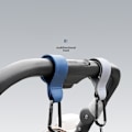 Miniatyrbild 5 av 7: 2/4 st aluminiumlegering Baby Krok Barnvagn Tillbehör Krok Coffee 2Pcs