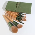 Miniatyrbilde 6 av 8: 10 stk Profesjonelt Sminkekostsett Foundation Rouge Kosmetisk gray bag onesize