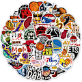 Miniatyrbild 1 av 5: 50 Basket Graffiti Stickers Resväska Gitarr Bil Dator Wate