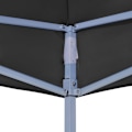 Pikkukuva 3 / 5: vidaXL Party-teltan katto 3x3 m musta 270 g/m² black