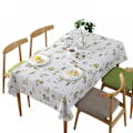 Miniatyrbilde 1 av 5: Bondgårdskjøkken rektangulær bomull og lin duk sofa sofa restaurant bryllupsfødselsdagsfest D