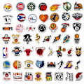 Miniatyrbild 3 av 5: 50 Basket Graffiti Stickers Resväska Gitarr Bil Dator Wate