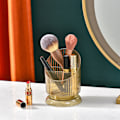 Miniatyrbillede 3 af 4: Plastholder til makeupbørster Fritstående gennemsigtig organizer til alt i én kasse white