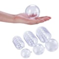 Miniatyrbillede 4 af 5: 15 ST Klar Kuglepynt Kule Tom Fyldbar Juletræ 30pcs Clear open balls 6CM