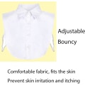 Pikkukuva 3 / 5: Irrotettava tekonainen kaulus Insert Attachment Faux Collar -paita